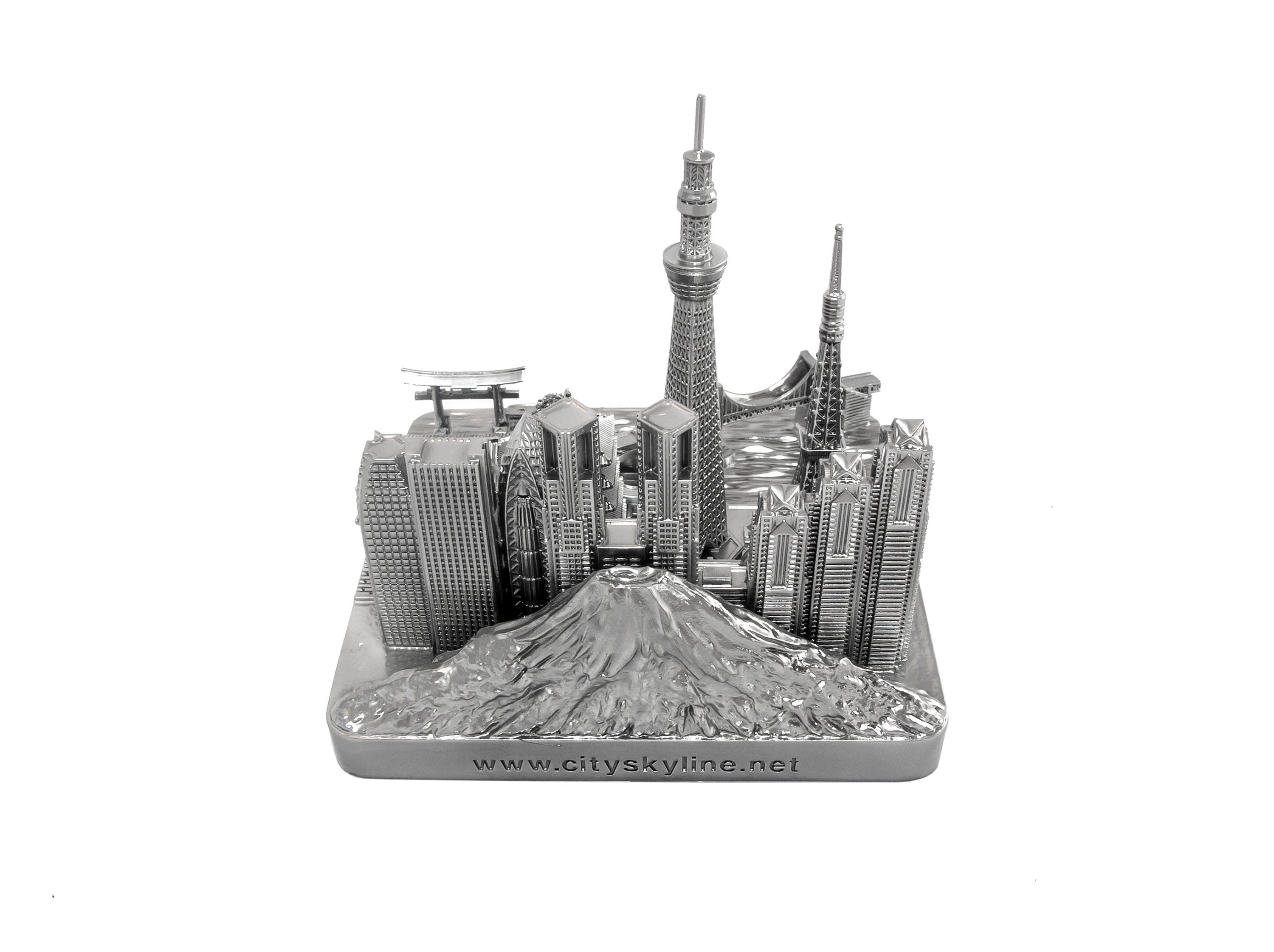 ZIZO Tokyo City Skyline Landmark 3D Model Souvenir Decoration Gift