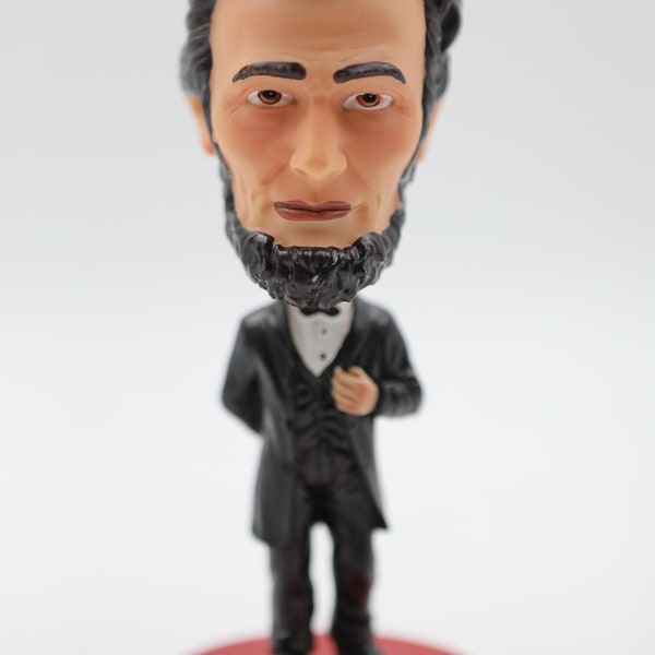 ZIZO Abraham Lincoln bobblehead souvenir decoration gift for kids friends 7 inches