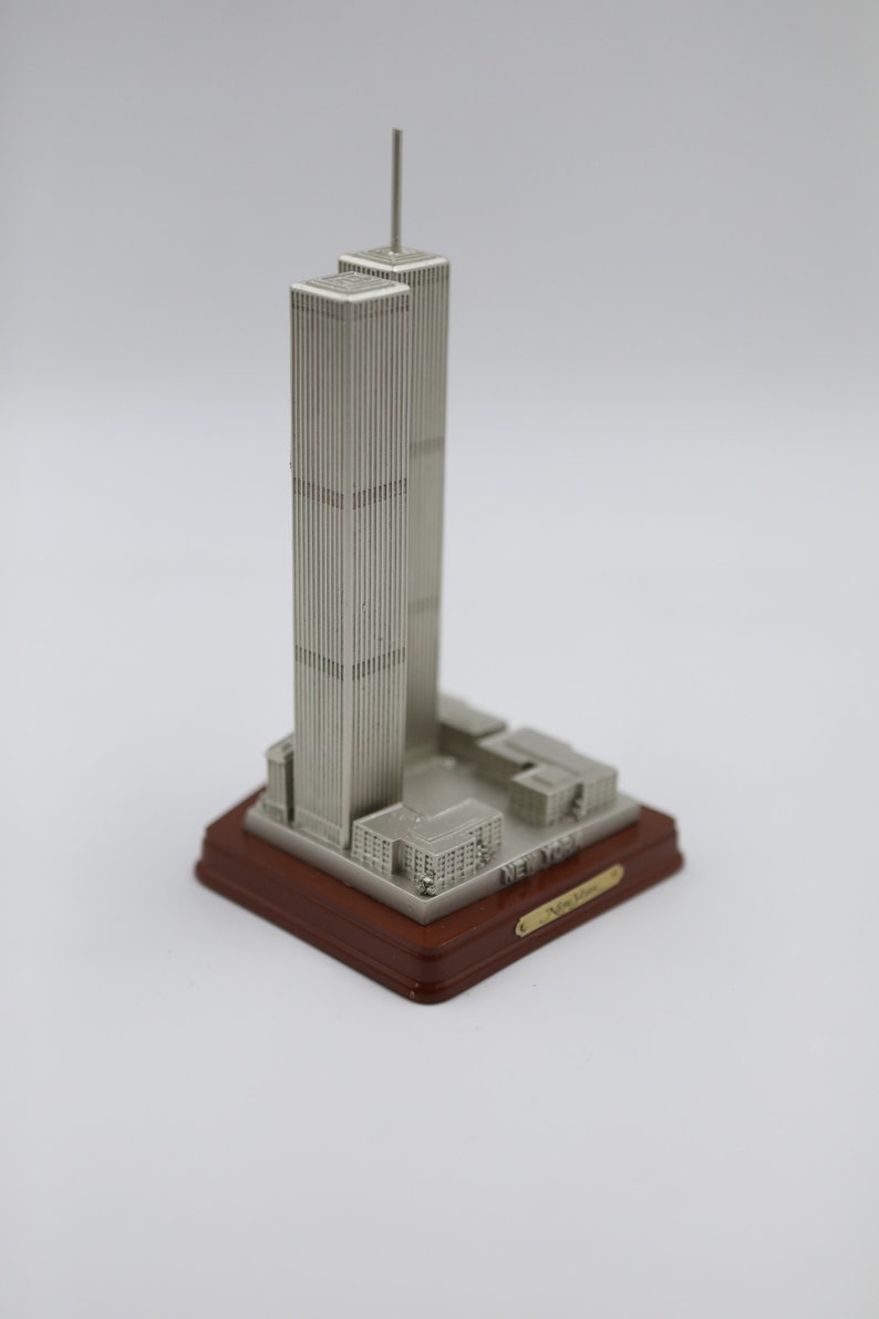 World Trade Center Twin Towers New York City Symbole historique de l'espoir et de l'amitié Réplique de la liberté 8 pouces image 3