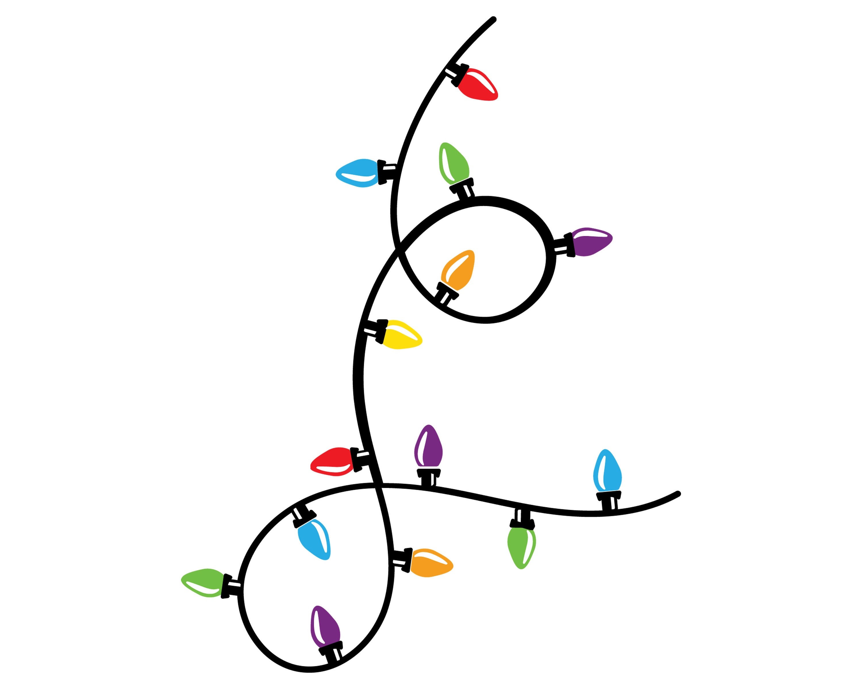 Christmas Lights Svg Lights Clipart Christmas Svg Dig vrogue.co