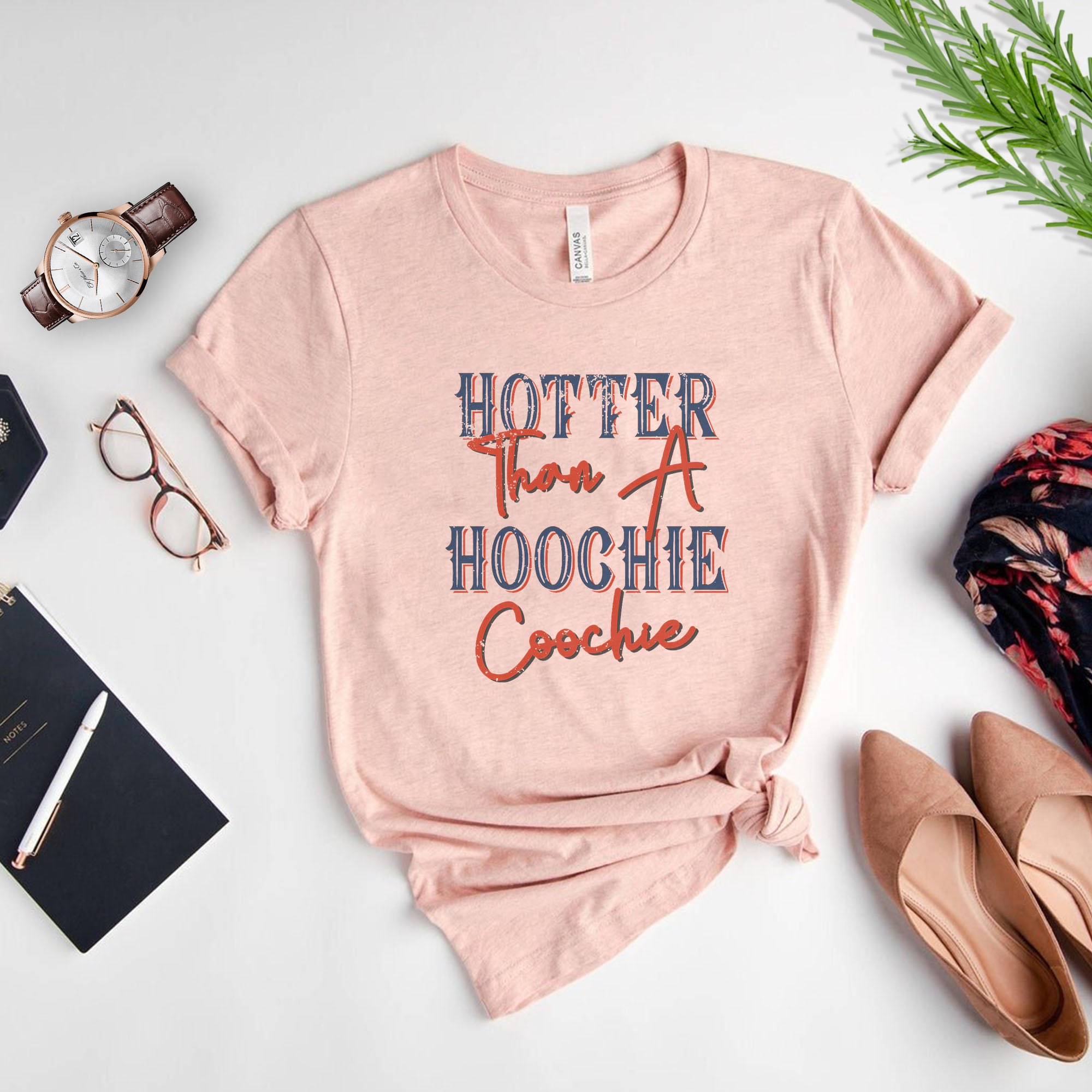 Hotter Than A Hoochie Coochie Shirt,Alan Jackson Vintage Retro