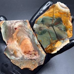 Morrisonite Jasper Slabs (2) - Oregon Lapidary