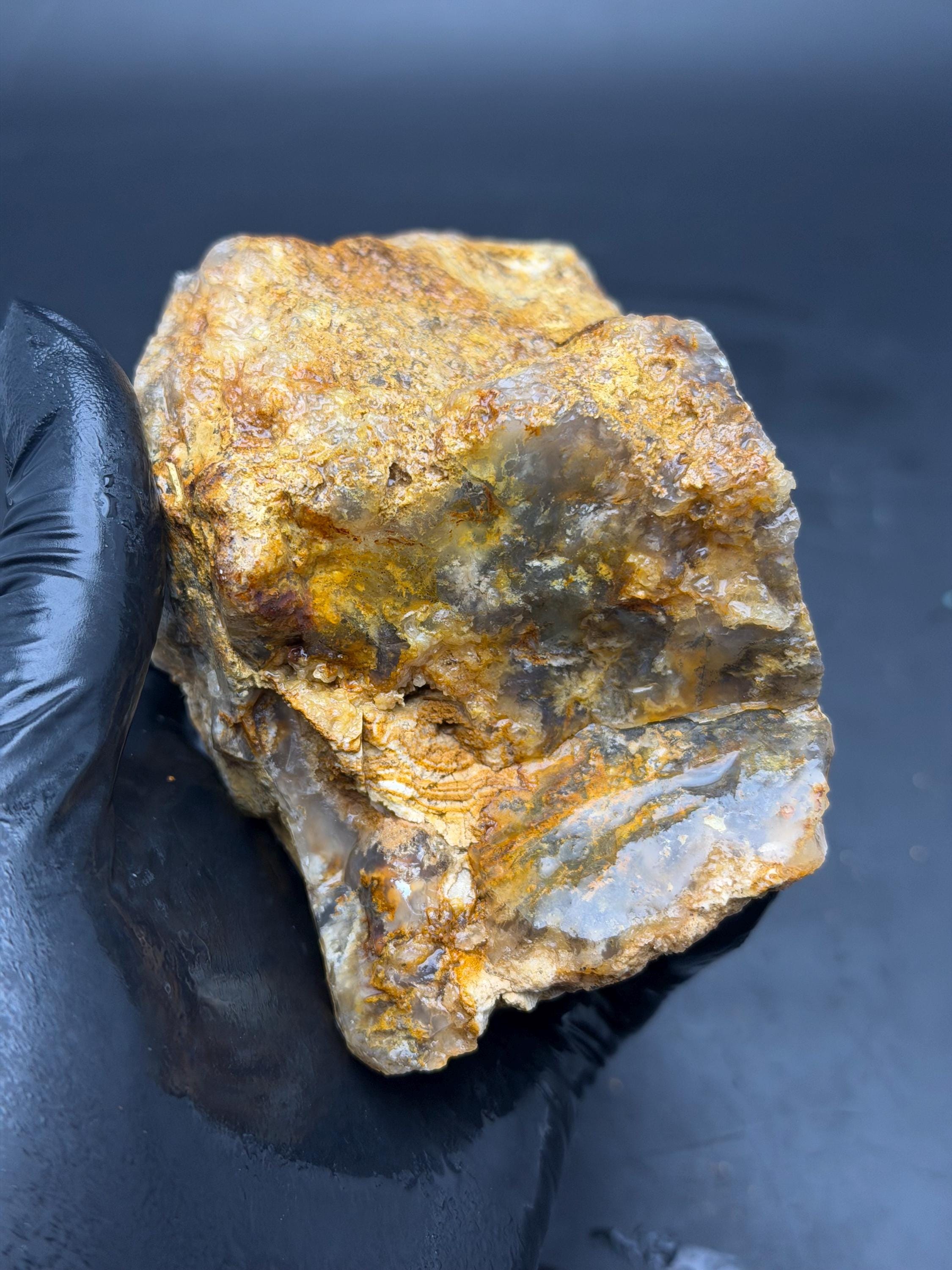 Graveyard Plume Agate Rough Lot - Oregon Lapidary - Etsy