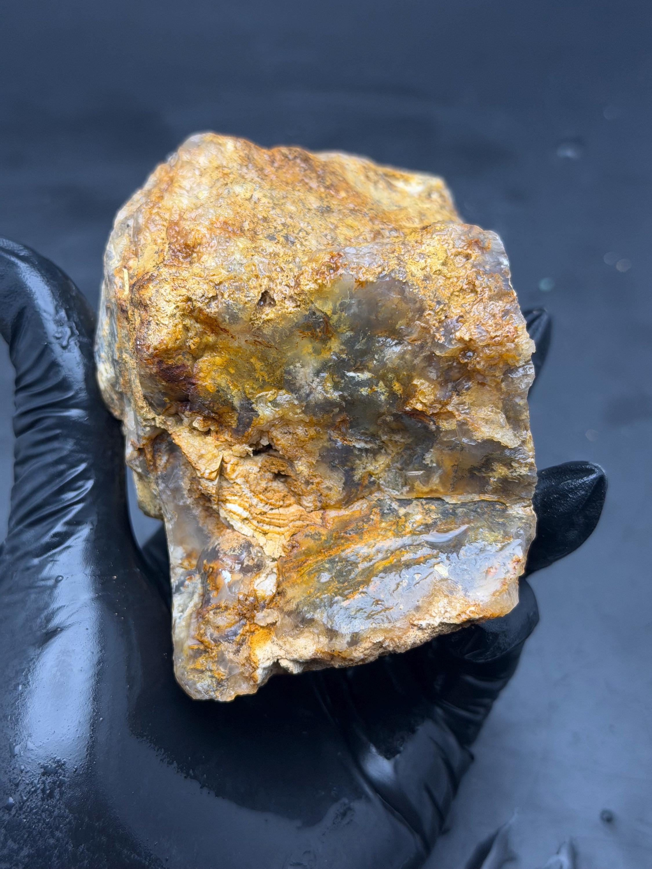 Graveyard Plume Agate Rough Lot - Oregon Lapidary - Etsy