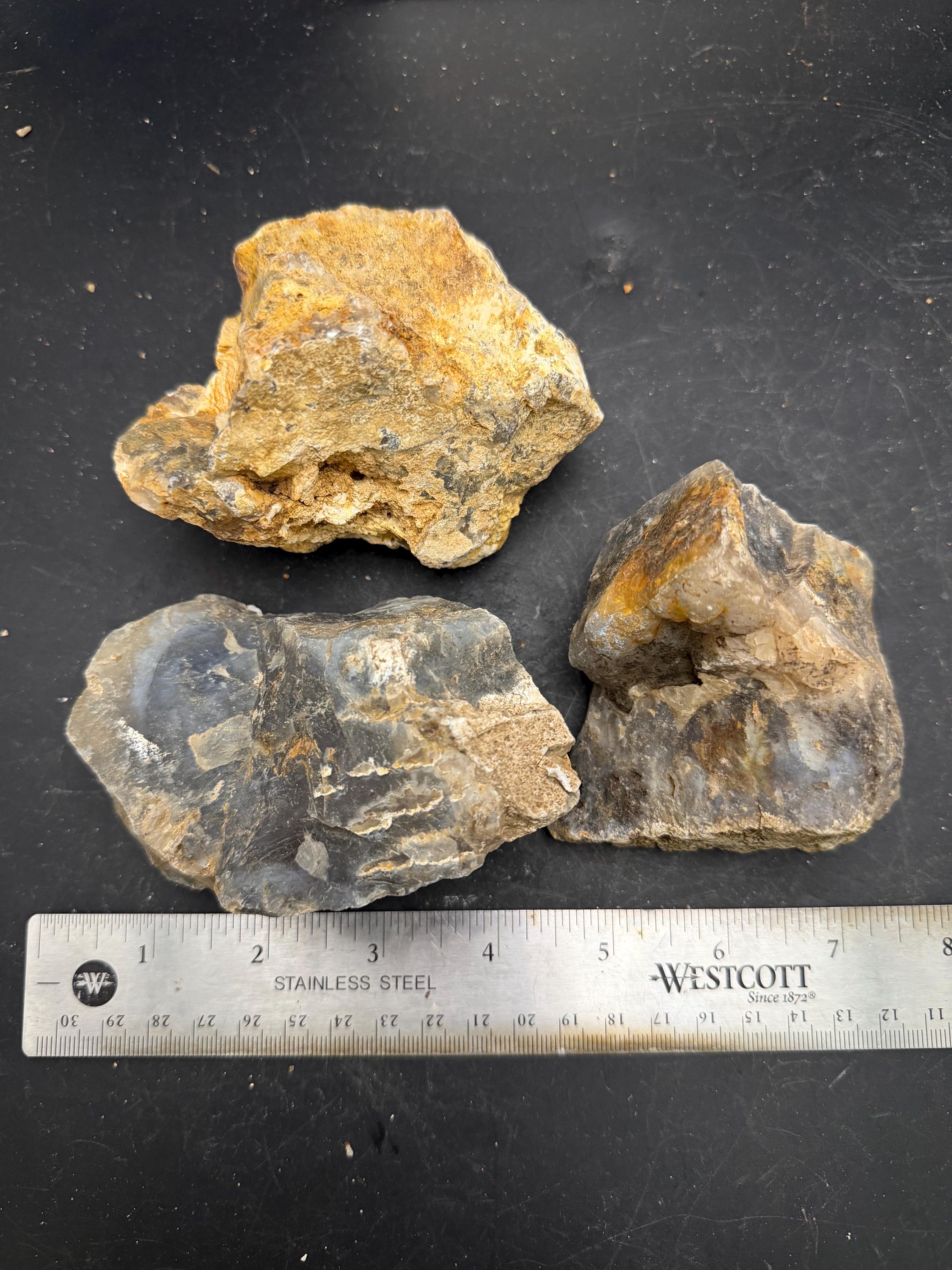 Graveyard Plume Agate Rough Lot - Oregon Lapidary - Etsy