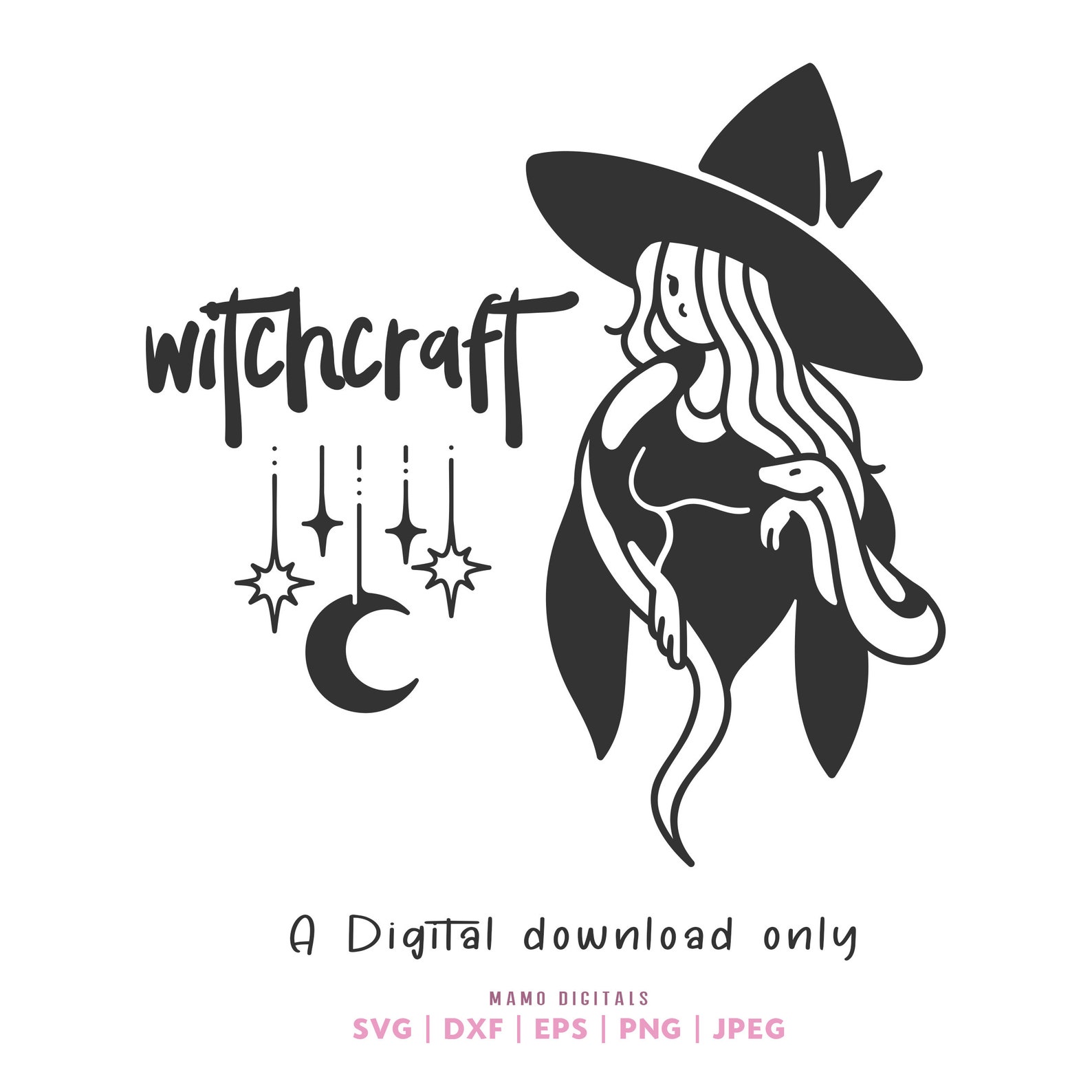 Witchcraft svg witch svg The Witch Svg Halloween svg | Etsy