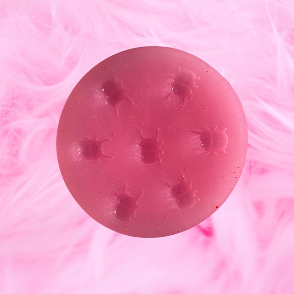 Molde de silicona 3D de escarabajo ciervo