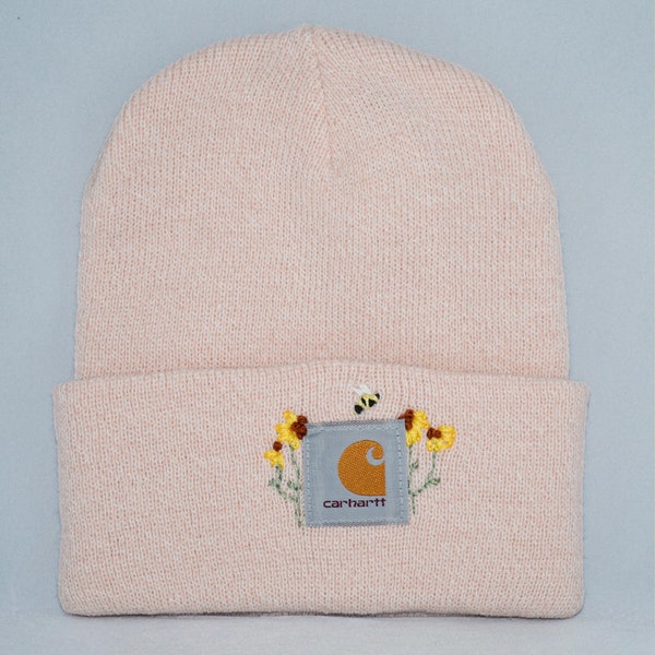 Carhartt Beanie Embroidery Etsy