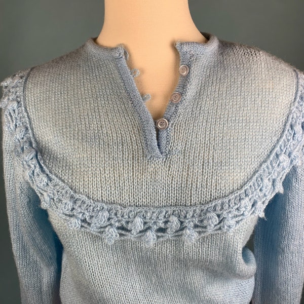 70s Vintage DEADSTOCK 'Sheridan' Knit Sweater NWT Sz Med