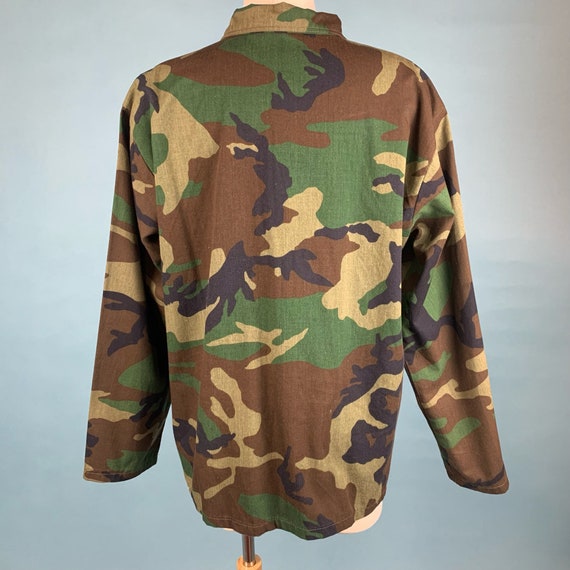 80s Vintage M81 WOODLAND Camo Utility Jacket - Gem