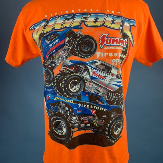 vintage bigfoot monster truck shirt