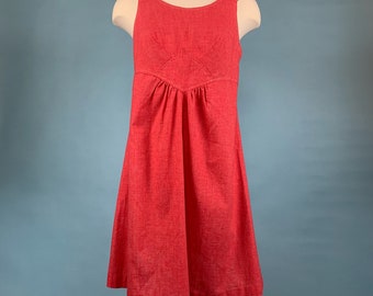 Coral Sundress - Etsy