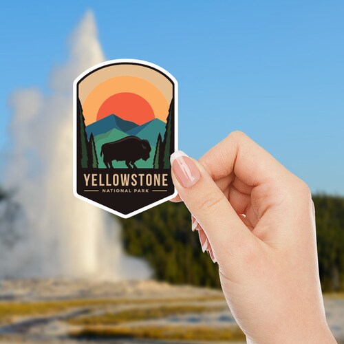 Waterproof National Park Stickerswater Bottle Sticker Hydro Etsy