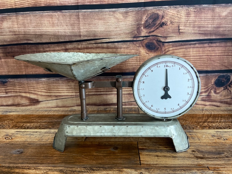 Chic Kitchen Scale Vintage Style Decorative Piece Etsy
