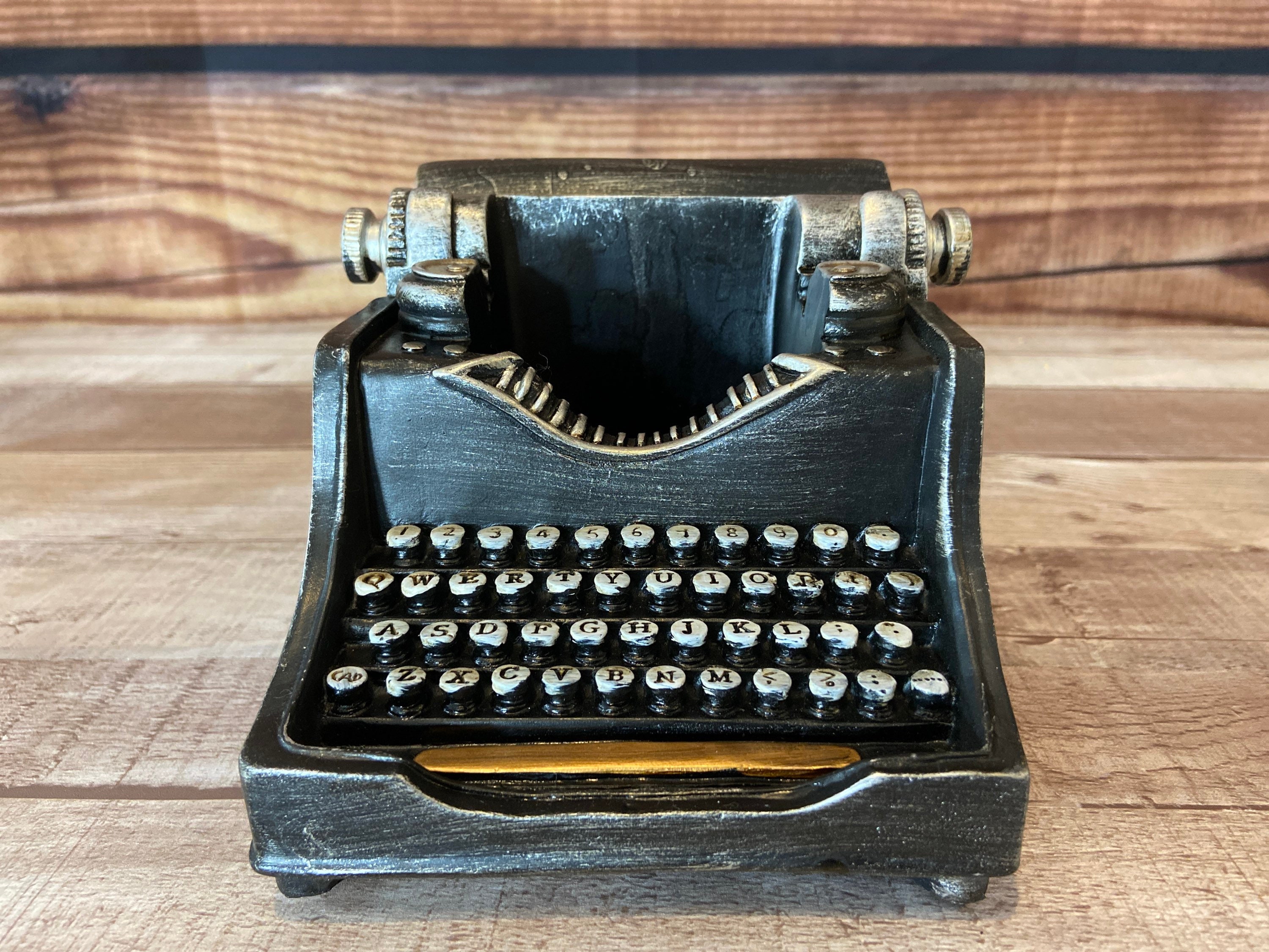 Typewriter Pen and Pencil Holder Hemingway Pencil Cup Retro Etsy