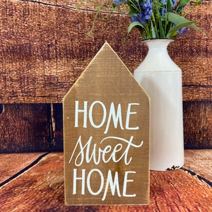 House-shaped Wall Art and Table Decor - Etsy
