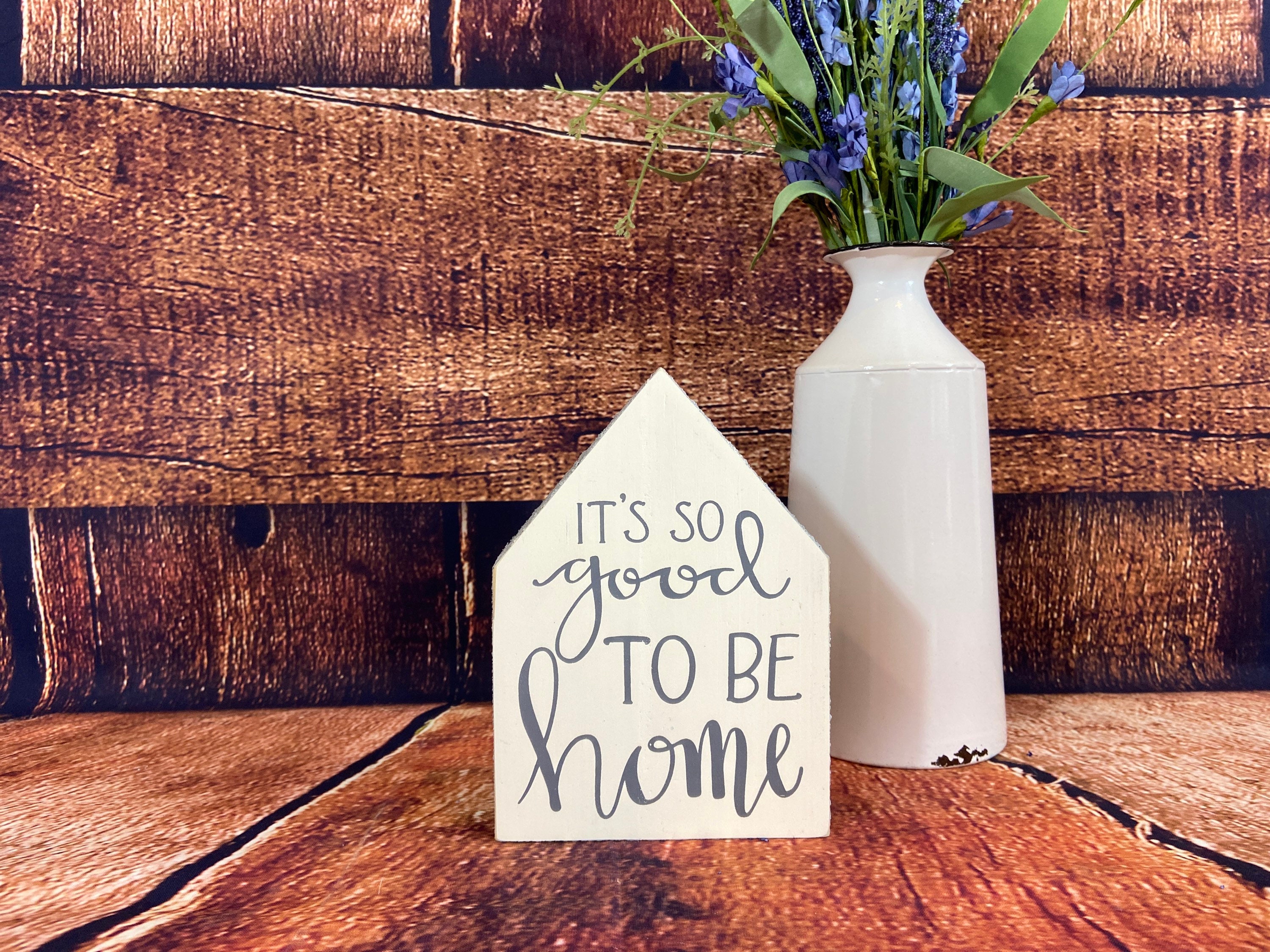 House Shaped Wall Art and Table Decor - Etsy
