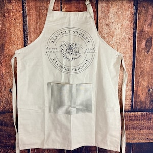 Market Street Flower Shoppe Apron