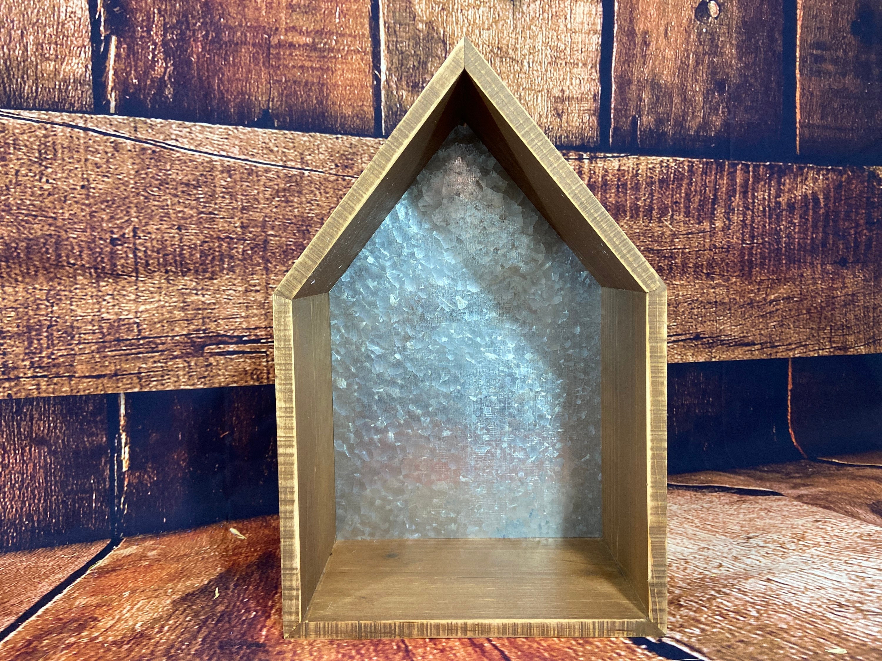 Country Shadowbox Houses Wall Decor Etsy