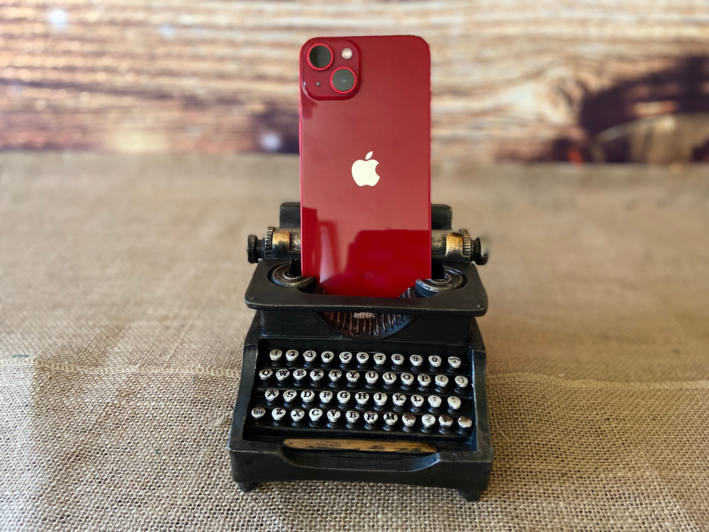 Hemingway Typewriter Desktop Cell Phone Stand Decorative Cell Etsy