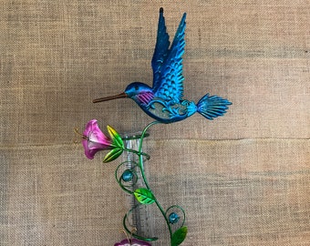 Decorative Hummingbird Rain Gauge