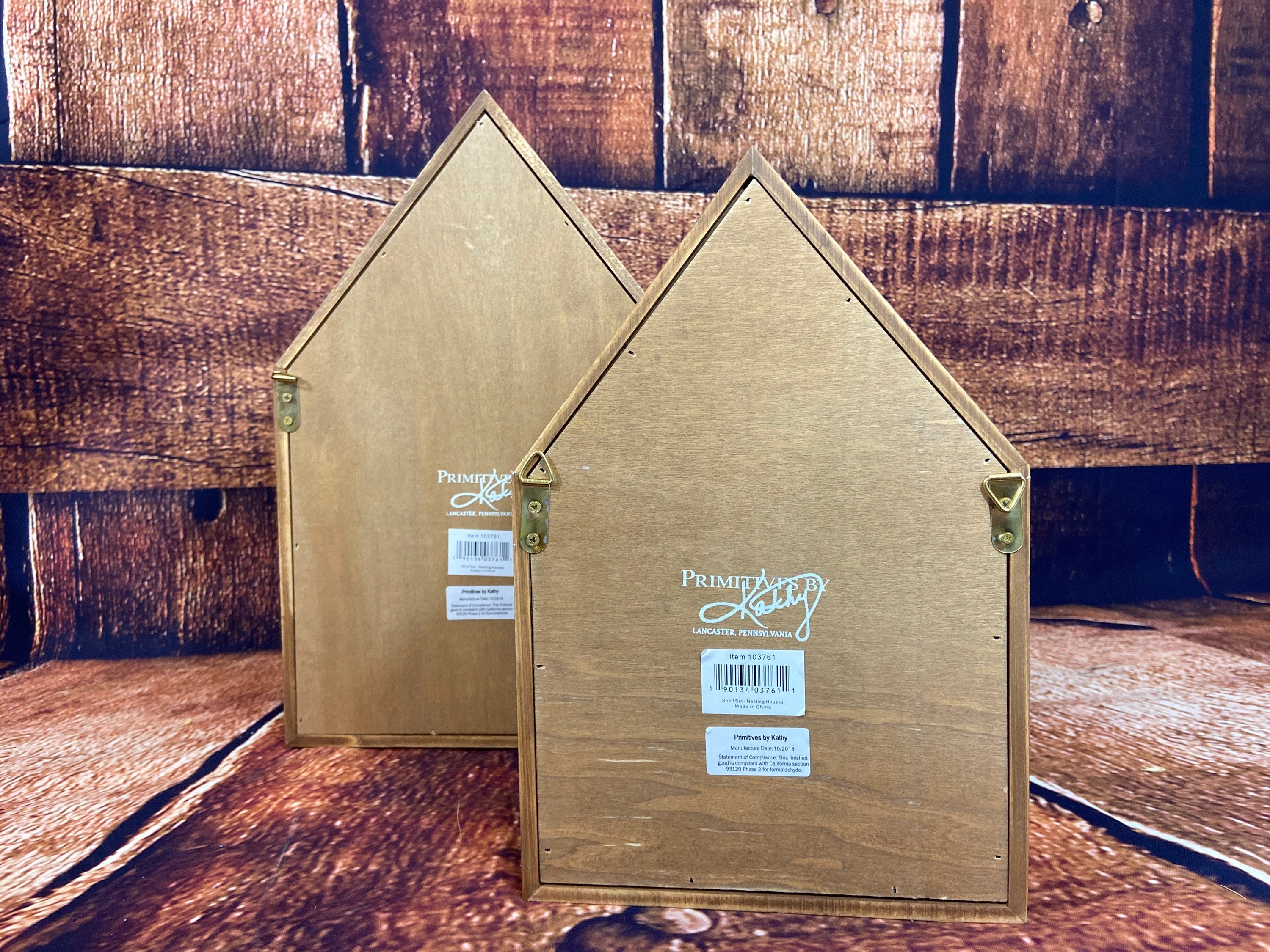 Country Shadowbox Houses Wall Decor Etsy