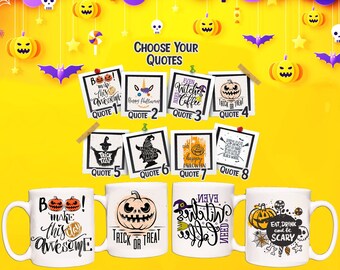 Citation Halloween Etsy