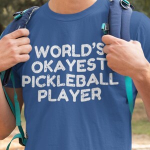 Funny Pickleball T-Shirt: Unisex Cotton Tee for Players