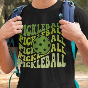 Funny Pickleball T-Shirt: Unisex Cotton Tee for Players