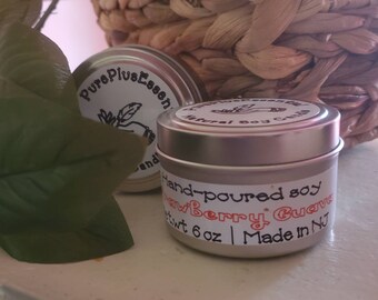 StrawberryGuava| fruity| blended with passionfruit| mango| for a sweet, tropical blas |100 % Natural |Soy Wax | Non-Toxic