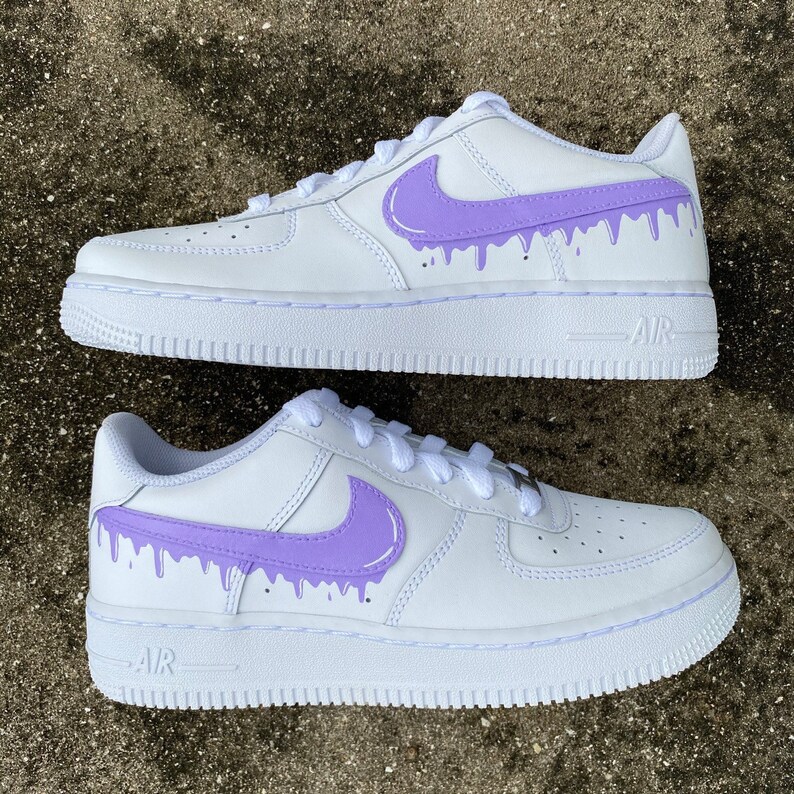 air force 1 drip swoosh
