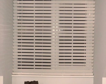 Made To Measure Faux Wood Venetian Blinds - 50mm Slats, Custom Sizes, Pull Cord Control 5 thumbnail image
