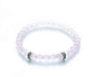Rose quartz bracelet