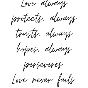 Bijbel citeer digitale afdrukbare | 1 Korintiërs 13