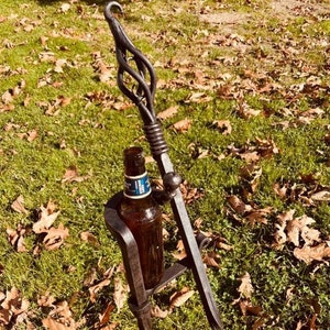 Firepoker Stand ONLY (doubles as a bottle holder)