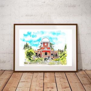 Anna University | Chennai | Chennai Wall Decor | Chennai Art | Chennai Painting | Indian Architecture Painting | Digital Art | Printable Art