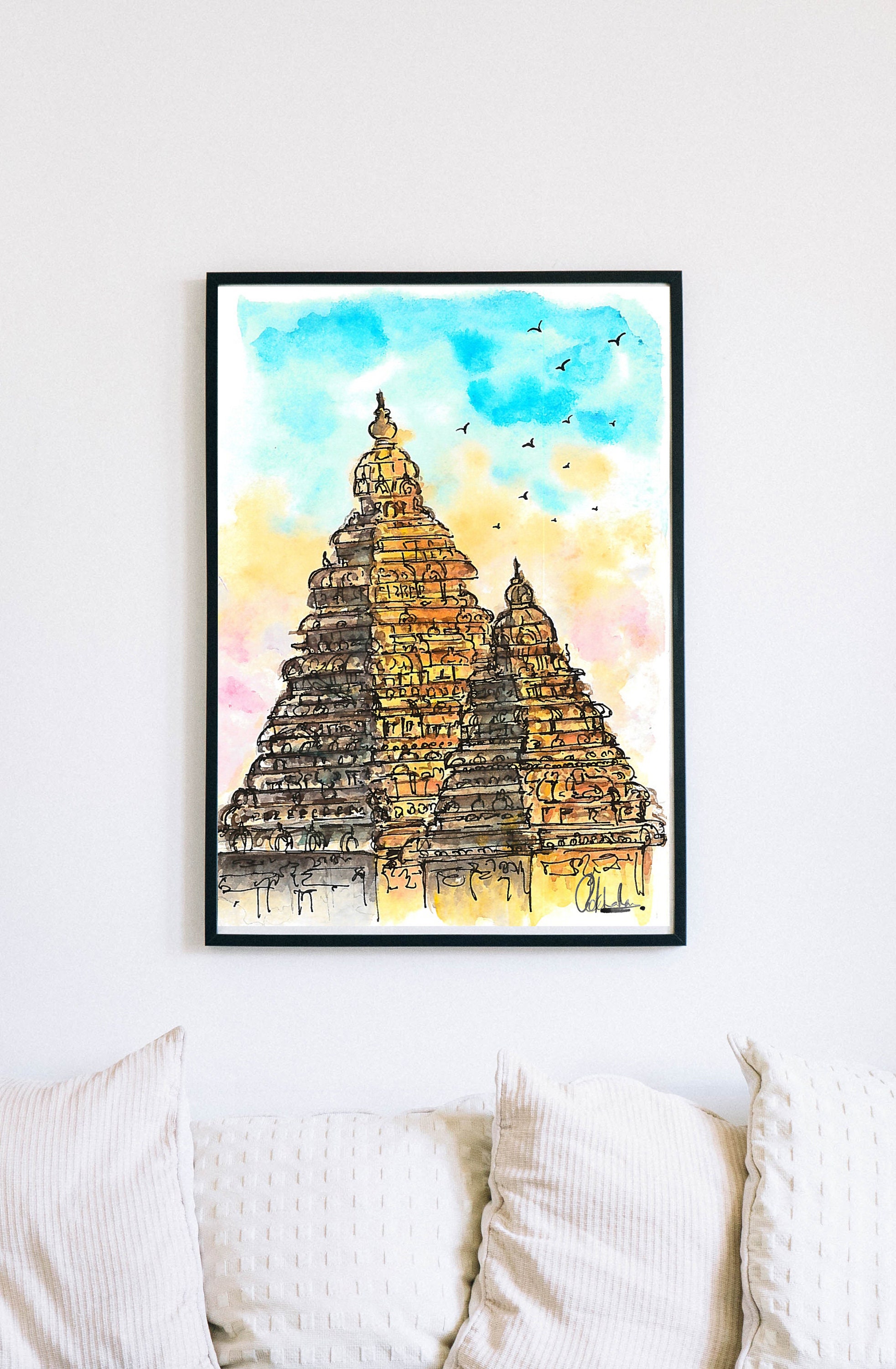 Mahabalipuram Chennai Chennai Wall Art Indian Art Etsy