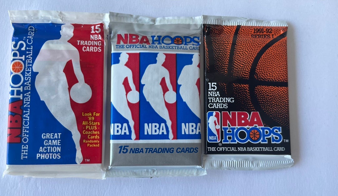 NBA Basketball NBA Hoops Basketball Cards Trading Cards Etsy