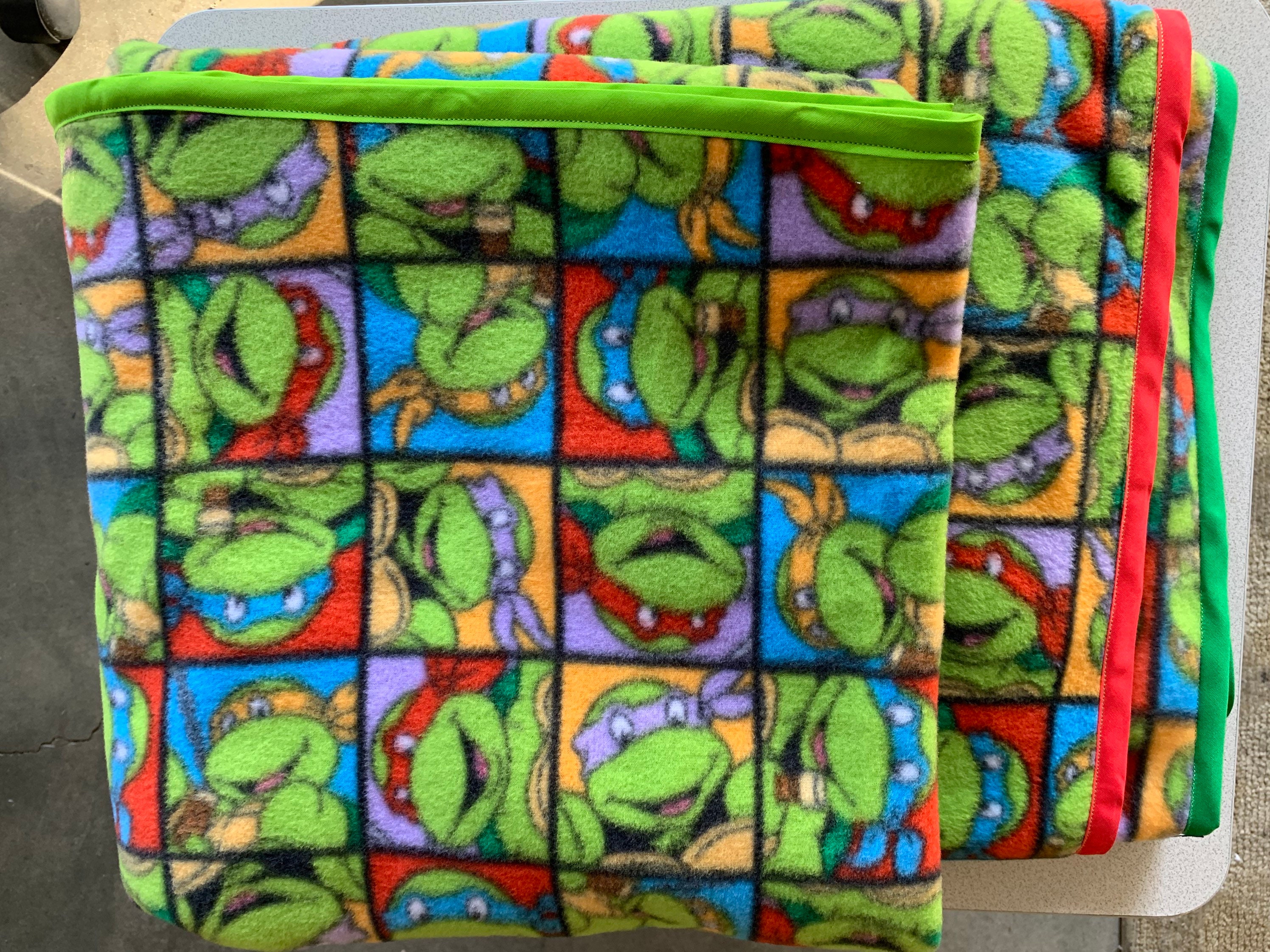 Teenage Mutant Ninja Turtles Blanket Etsy