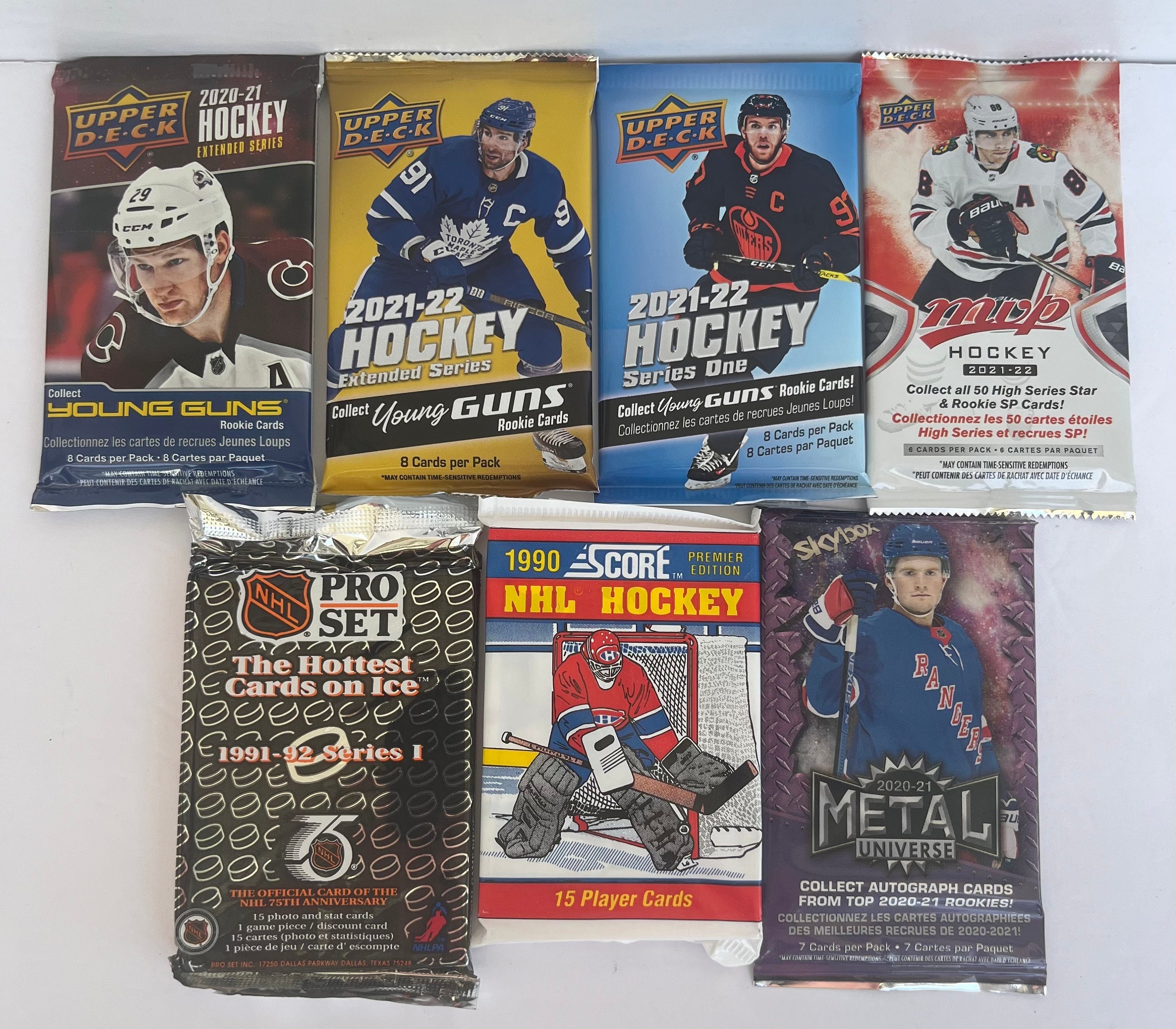 Vintage Hockey Packs Trading Cards NHL Upperdeckvintagevintage Trading