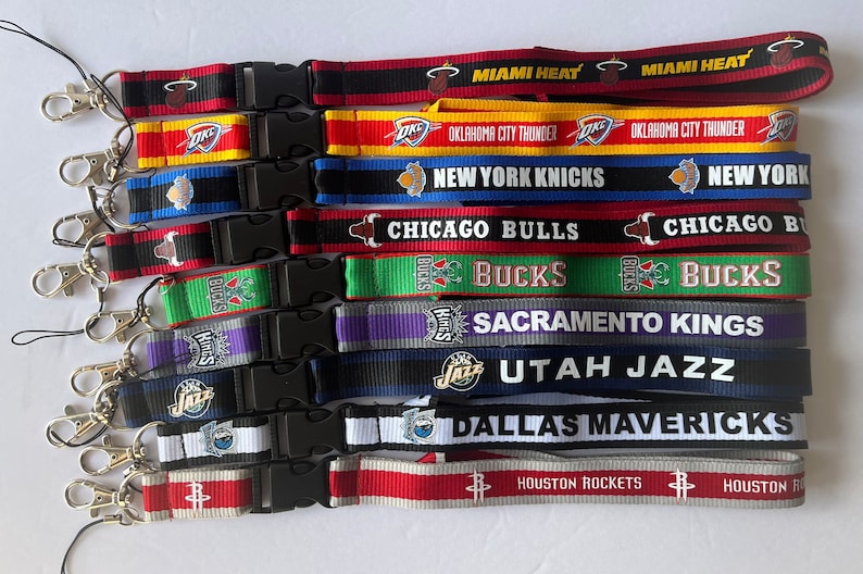 NBA| NBA Keychains| Keychain| Lanyards| Sports Collectibles| Basketball ...