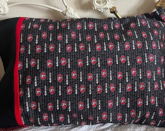 Football Teams Pillowcase, Pillow Casing, pillow covering, bedding, full size pillowcase, printed pillowcase, bed linens, NFL, football