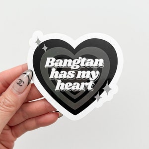 Bangtan Has My Heart Waterproof Sticker