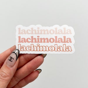Lachimolala Waterproof Sticker