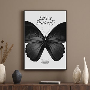 Borboleta | Download instantâneo de impressão de arte digital
