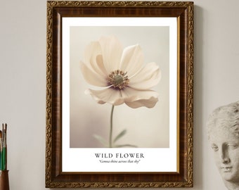 Wild Flower | Digital Art Print Instant Download