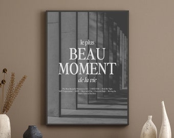 Beau Moment |  Digital Art Print Instant Download