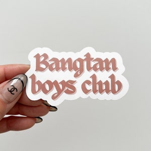 Bangtan Boys Club Waterproof Sticker