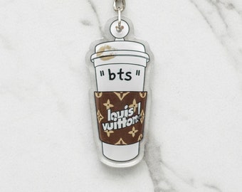 Latte Cup keychain