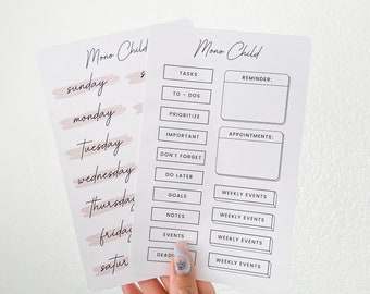 Journaling Outline Stickers